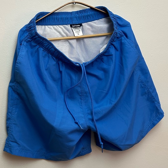 Basic Editions Cerulean Blue Swim Trunks - Picture 4 of 5